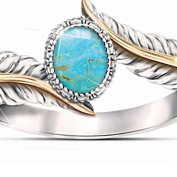 Jewelry - feather ring. 925 see 2nd photo